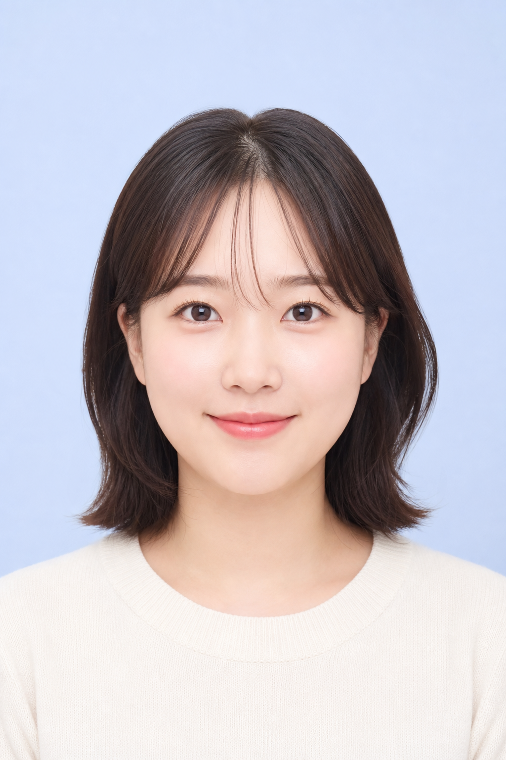 쌍꺼풀 청순 둥근 다정